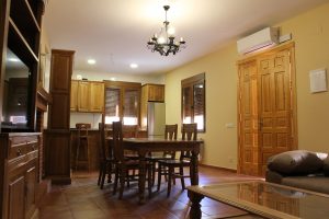 Salón de uno de los alojamientos.